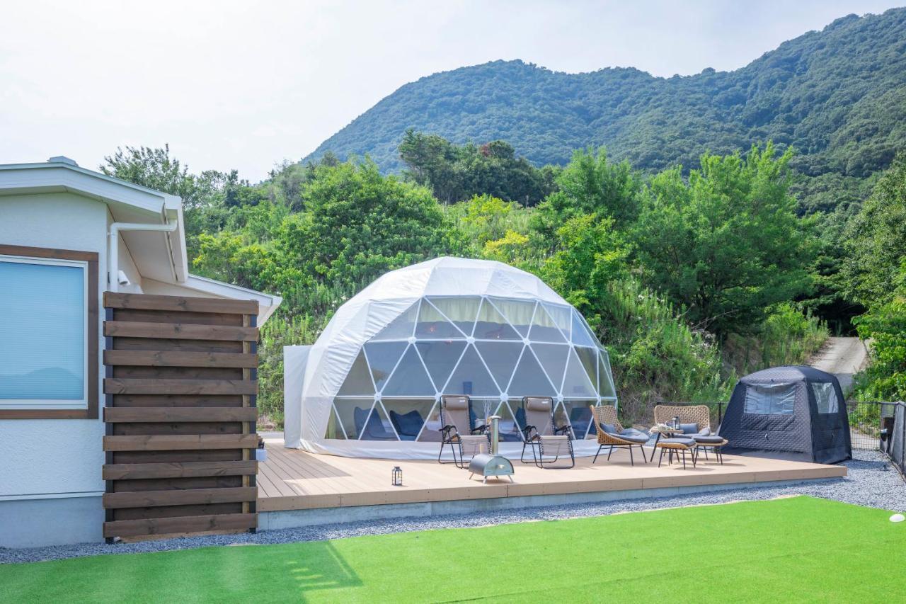 Lemon Farm Glamping Simanami Villa โอโนะมิจิ ภายนอก รูปภาพ