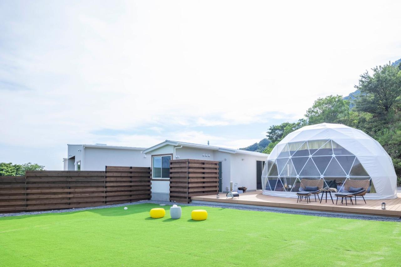 Lemon Farm Glamping Simanami Villa โอโนะมิจิ ภายนอก รูปภาพ